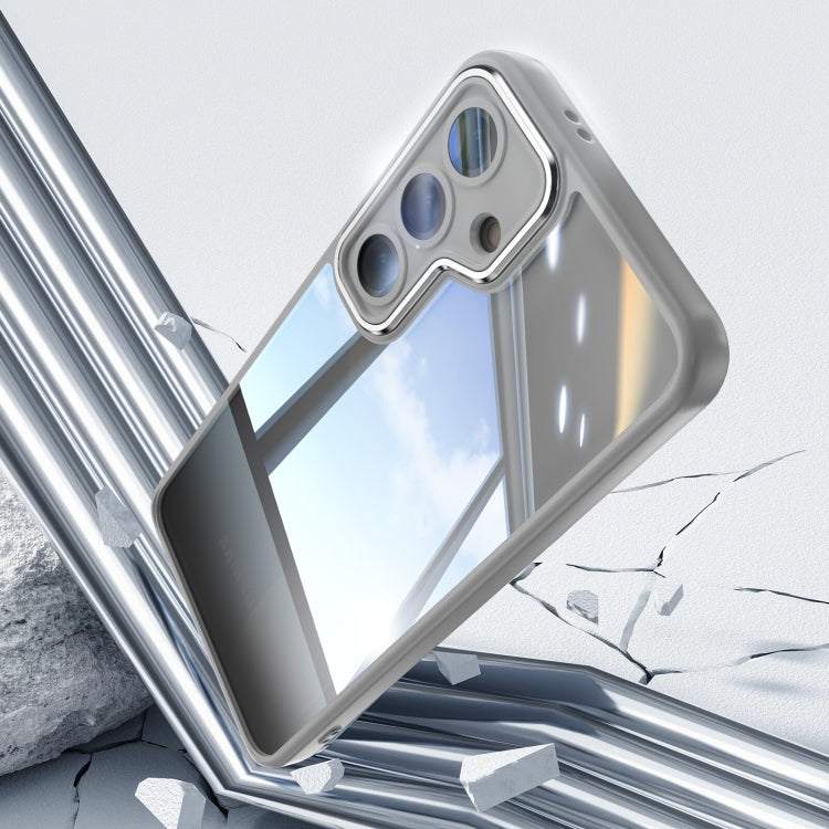 For Samsung Galaxy S24 5G Acrylic Hybrid TPU Armor Shockproof Phone Case(Grey) - HoMEdemic™ 