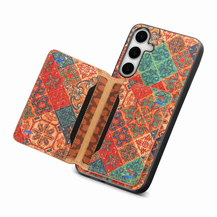 For Samsung Galaxy S24 5G Card Slot Holder Phone Case(Winter Blue) - HoMEdemic™ 