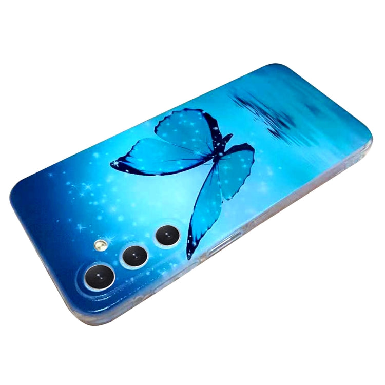 For Samsung Galaxy S24 5G Colored Drawing Pattern TPU Phone Case(Butterfly) - HoMEdemic™ 