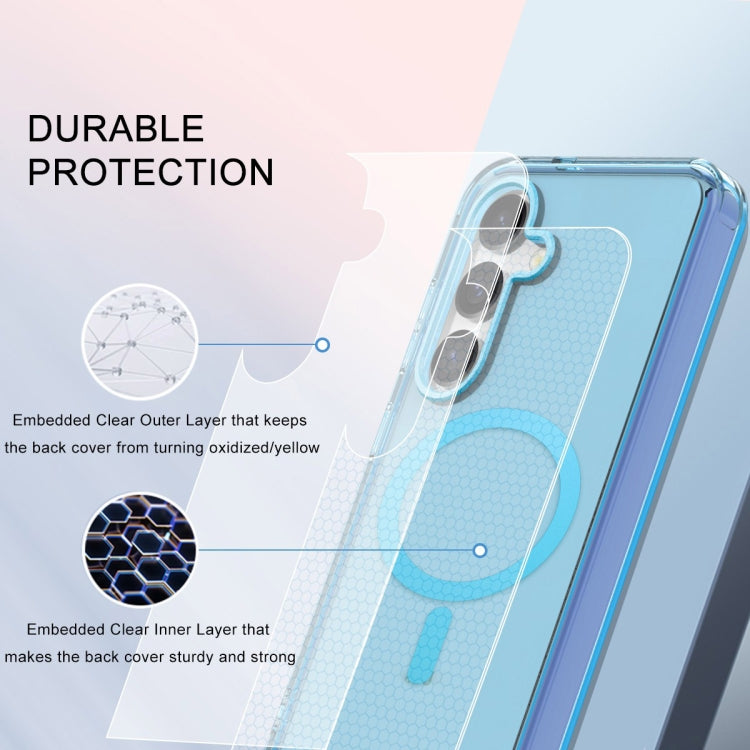 For Samsung Galaxy S24 5G Colorful MagSafe Magnetic PC + TPU Phone Case(Blue) - HoMEdemic™ 
