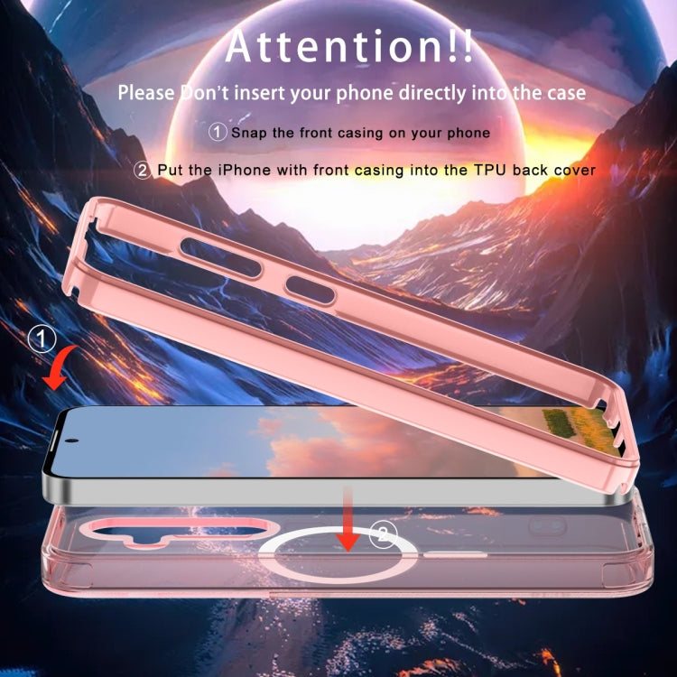 For Samsung Galaxy S24 5G Colorful MagSafe Magnetic PC + TPU Phone Case(Pink) - HoMEdemic™ 