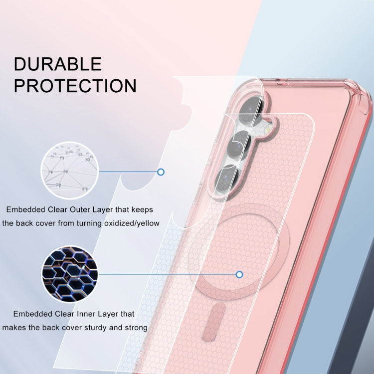 For Samsung Galaxy S24 5G Colorful MagSafe Magnetic PC + TPU Phone Case(Pink) - HoMEdemic™ 
