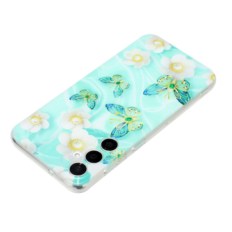 For Samsung Galaxy S24 5G Colorful Painting Pattern TPU Phone Case(Butterflies) - HoMEdemic™ 