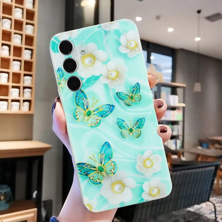 For Samsung Galaxy S24 5G Colorful Painting Pattern TPU Phone Case(Butterflies) - HoMEdemic™ 