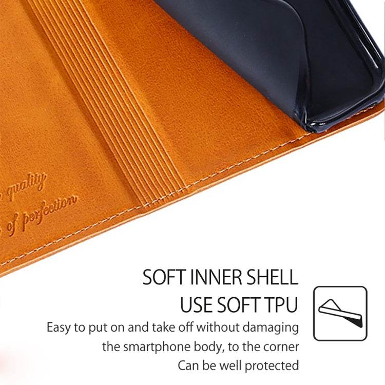 For Samsung Galaxy S24 5G Cow Texture Magnetic Leather Phone Case(Light Brown) - HoMEdemic™ 