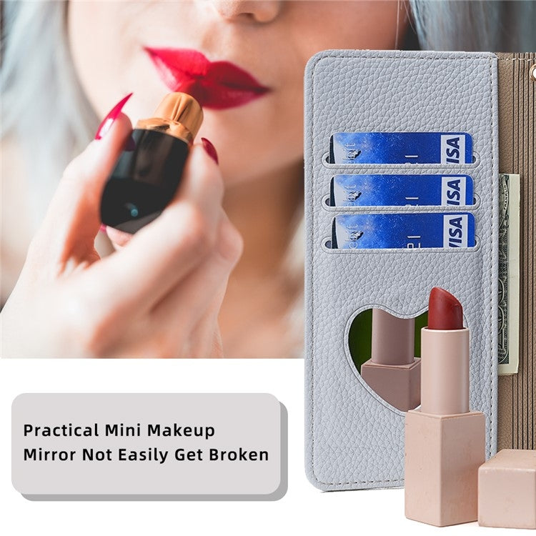 For Samsung Galaxy S24 5G Crossbody Litchi Texture Leather Phone Case(Blue) - HoMEdemic™ 