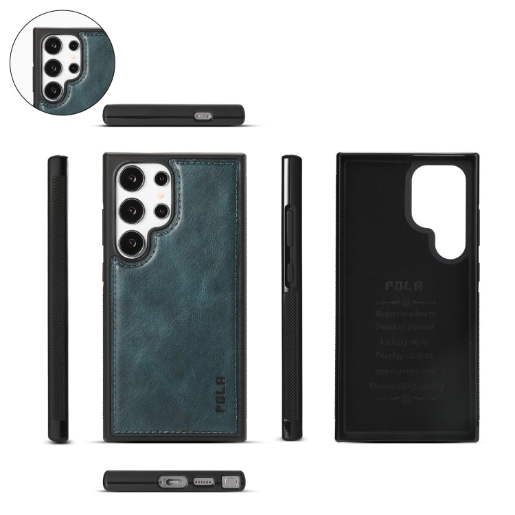 For Samsung Galaxy S24 5G Crossbody Multi-functional Zipper Wallet Leather Phone Case(Green) - HoMEdemic™ 