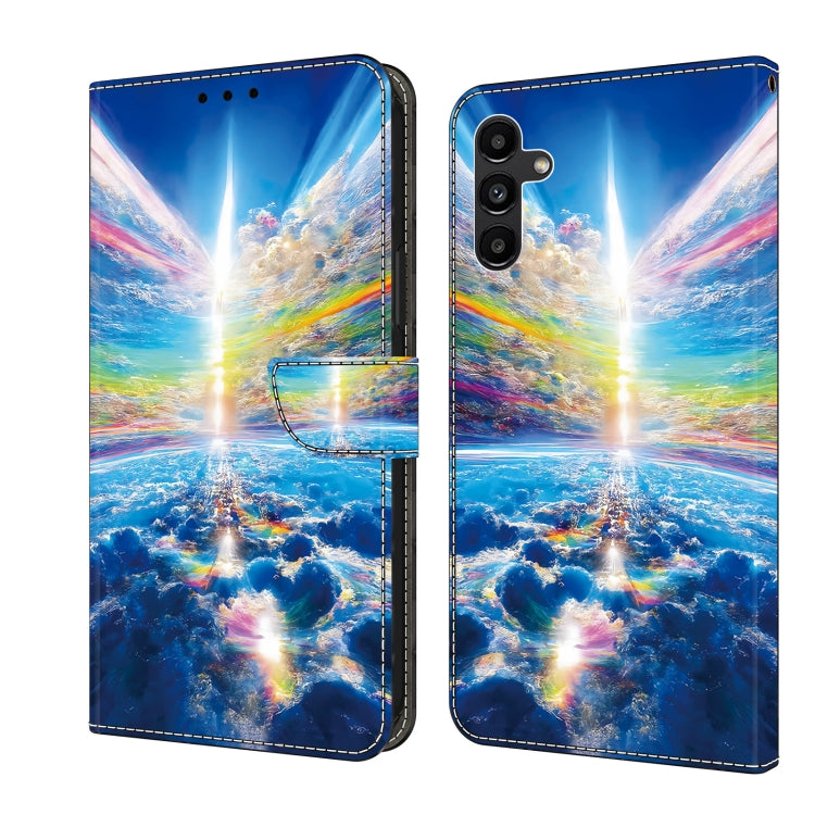 For Samsung Galaxy S24 5G Crystal Painted Leather Phone case(Colorful Sky) - HoMEdemic™ 