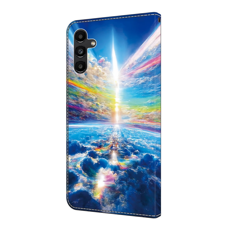 For Samsung Galaxy S24 5G Crystal Painted Leather Phone case(Colorful Sky) - HoMEdemic™ 