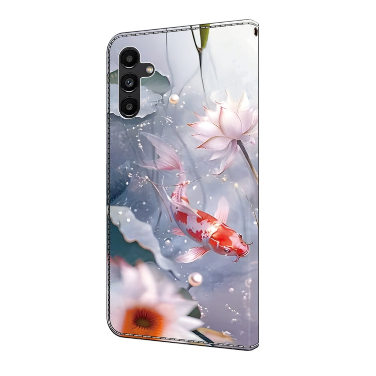 For Samsung Galaxy S24 5G Crystal Painted Leather Phone case(Koi) - HoMEdemic™ 