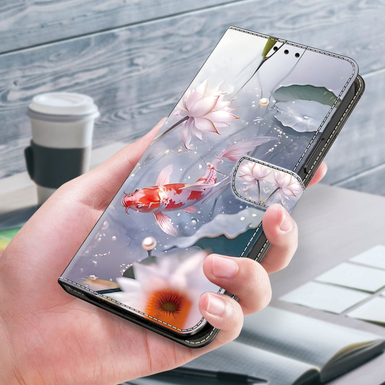 For Samsung Galaxy S24 5G Crystal Painted Leather Phone case(Koi) - HoMEdemic™ 