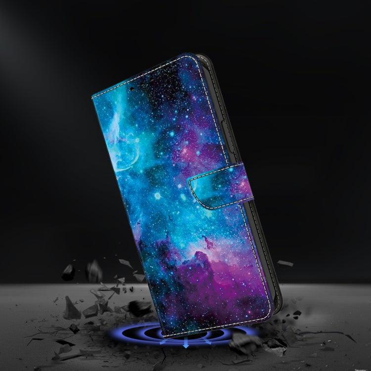 For Samsung Galaxy S24 5G Crystal Painted Leather Phone case(Starry Sky) - HoMEdemic™ 