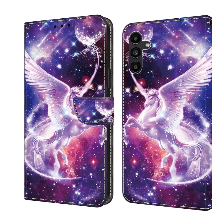 For Samsung Galaxy S24 5G Crystal Painted Leather Phone case(Unicorn) - HoMEdemic™ 