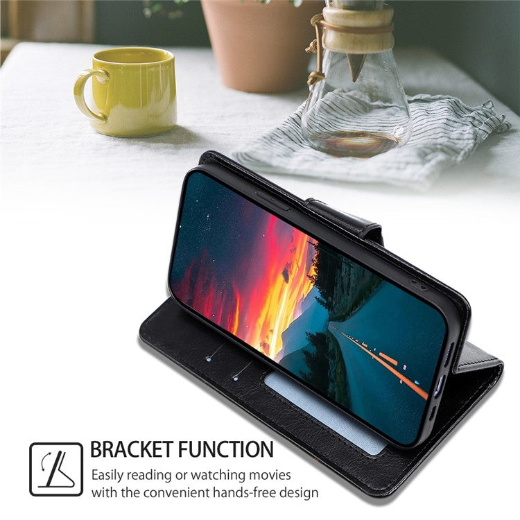 For Samsung Galaxy S24 5G Crystal Texture Leather Phone Case(Black) - HoMEdemic™ 