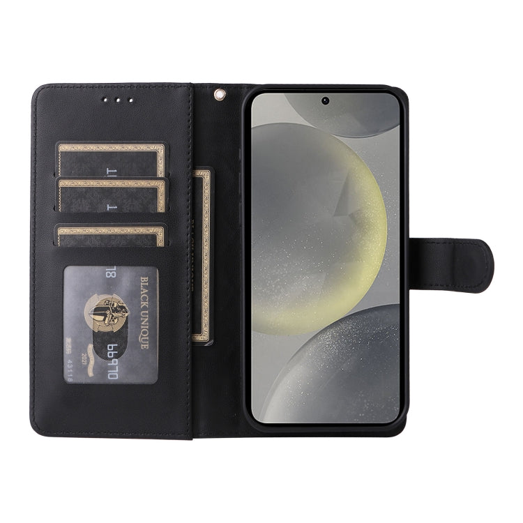 For Samsung Galaxy S24 5G Diamond Lattice Leather Flip Phone Case(Black) - HoMEdemic™ 