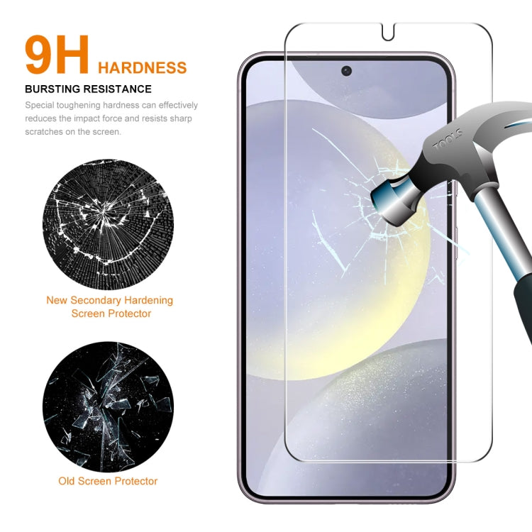 For Samsung Galaxy S24 5G ENKAY Easy Install 0.18mm High Alumina Silicon Full Glass Film, Support Ultrasonic Unlock - HoMEdemic™ 
