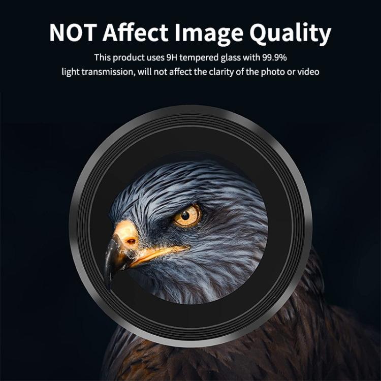For Samsung Galaxy S24 5G ENKAY Hat-Prince 9H Rear Camera Lens Aluminium Alloy Tempered Glass Film(Grey) - HoMEdemic™ 