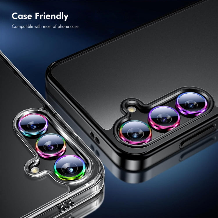 For Samsung Galaxy S24 5G ENKAY Hat-Prince AR 9H Rear Lens Aluminium Alloy Tempered Glass Film(Silver) - HoMEdemic™ 