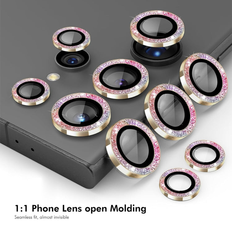 For Samsung Galaxy S24 5G ENKAY Hat-Prince AR 9H Rear Lens Glitter Aluminium Alloy Tempered Glass Film(Grey) - HoMEdemic™ 