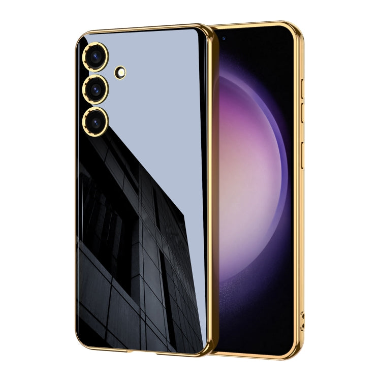 For Samsung Galaxy S24 5G GKK Electroplating TPU Full Coverage Phone Case(Black) - HoMEdemic™ 