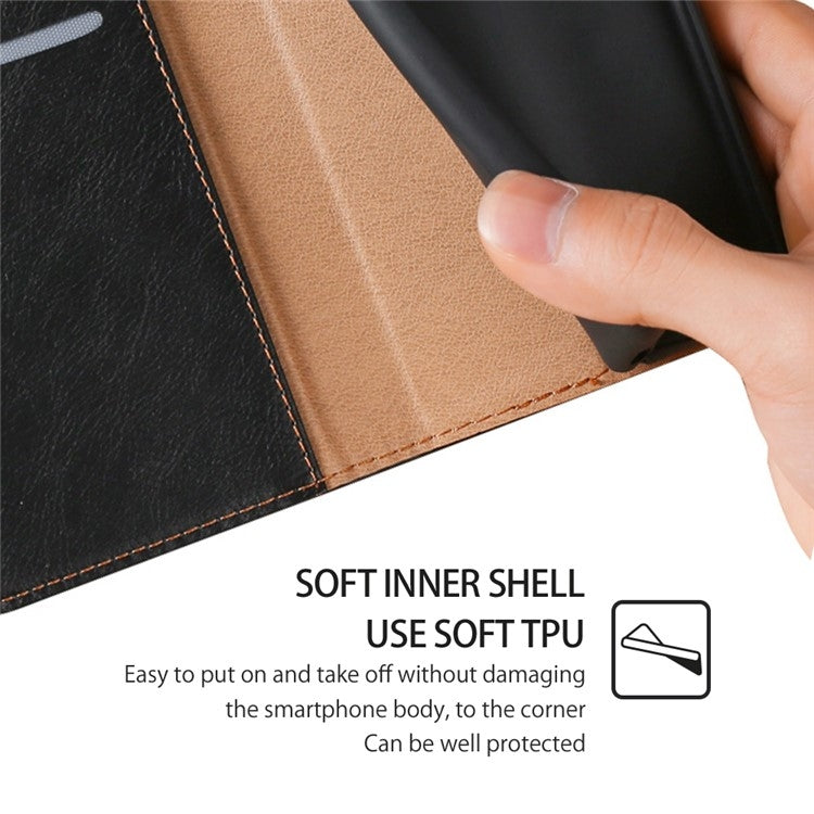 For Samsung Galaxy S24 5G Gloss Oil Solid Color Magnetic Leather Phone Case(Black) - HoMEdemic™ 
