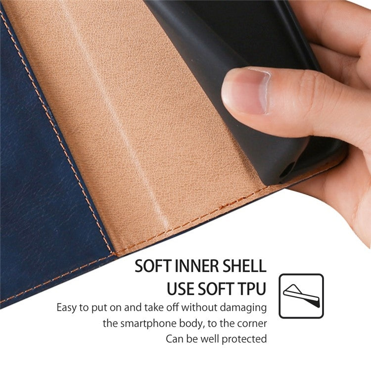 For Samsung Galaxy S24 5G Gloss Oil Solid Color Magnetic Leather Phone Case(Blue) - HoMEdemic™ 