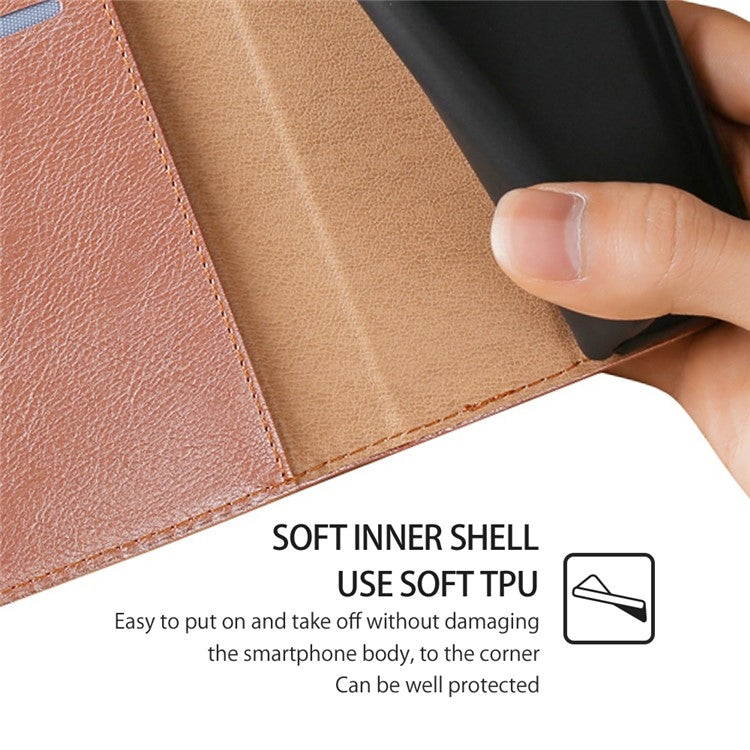 For Samsung Galaxy S24 5G Gloss Oil Solid Color Magnetic Leather Phone Case(Rose Gold) - HoMEdemic™ 