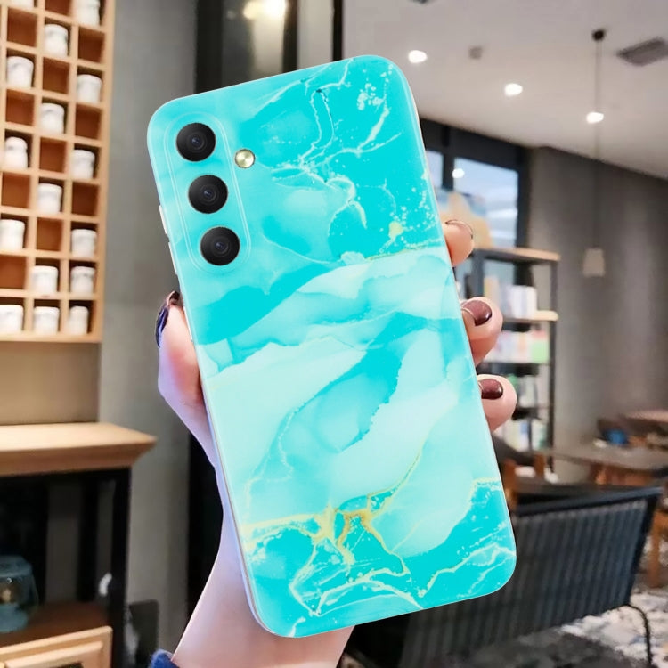 For Samsung Galaxy S24 5G IMD Marble Pattern TPU Phone Case(Green) - HoMEdemic™ 