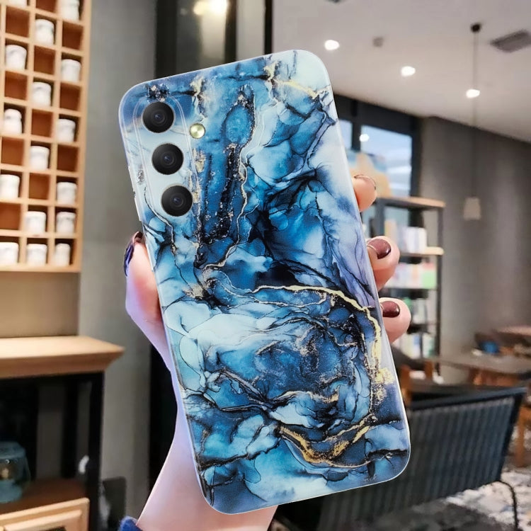 For Samsung Galaxy S24 5G IMD Marble Pattern TPU Phone Case(Grey) - HoMEdemic™ 