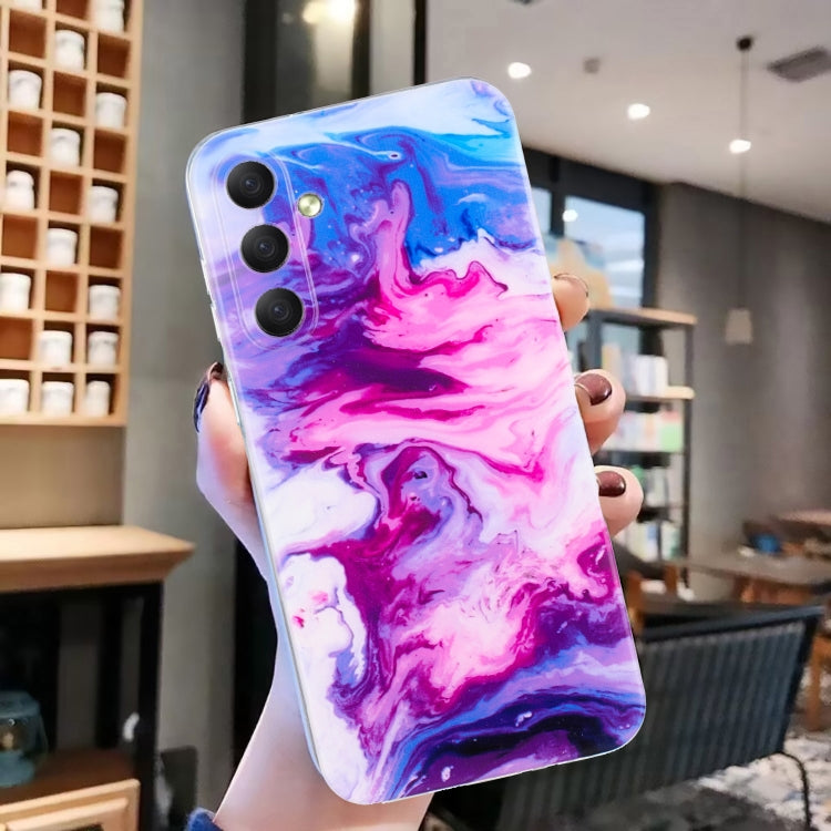 For Samsung Galaxy S24 5G IMD Marble Pattern TPU Phone Case(Red) - HoMEdemic™ 