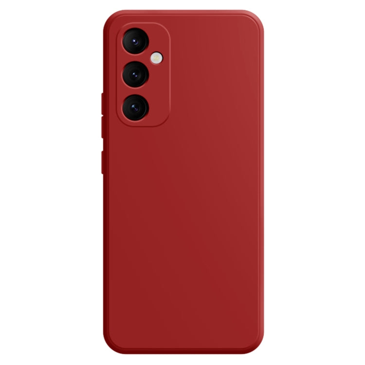 For Samsung Galaxy S24 5G Imitation Liquid Silicone Phone Case(Dark Red) - HoMEdemic™ 