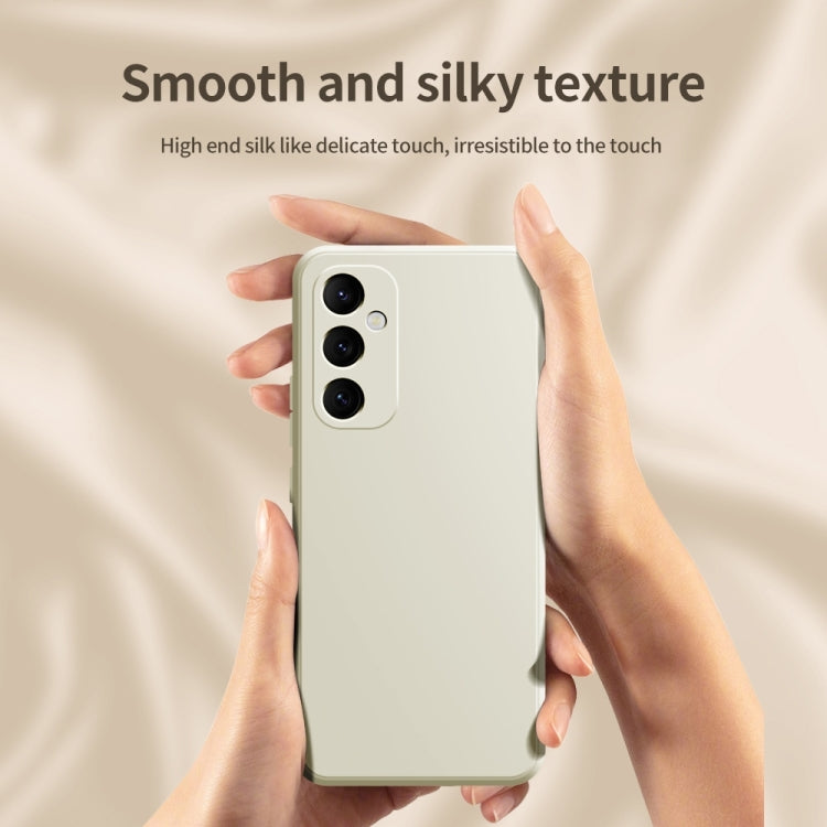 For Samsung Galaxy S24 5G Imitation Liquid Silicone Phone Case(White) - HoMEdemic™ 
