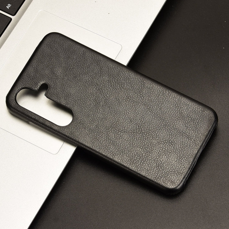 For Samsung Galaxy S24 5G Litchi Texture Back Cover Phone Case(Black) - HoMEdemic™ 