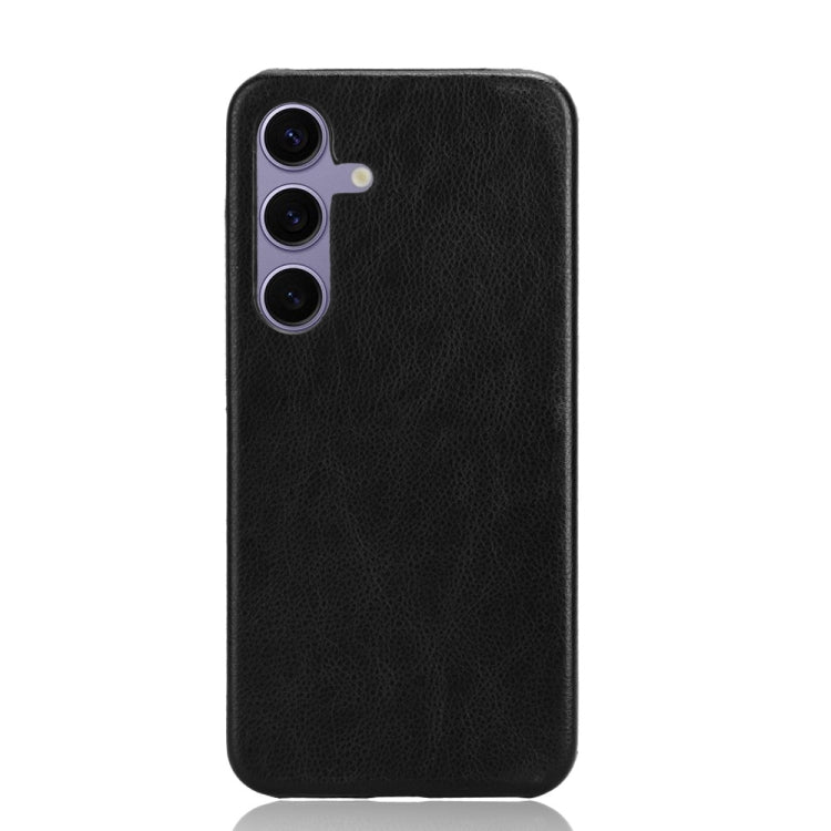 For Samsung Galaxy S24 5G Litchi Texture Back Cover Phone Case(Black) - HoMEdemic™ 