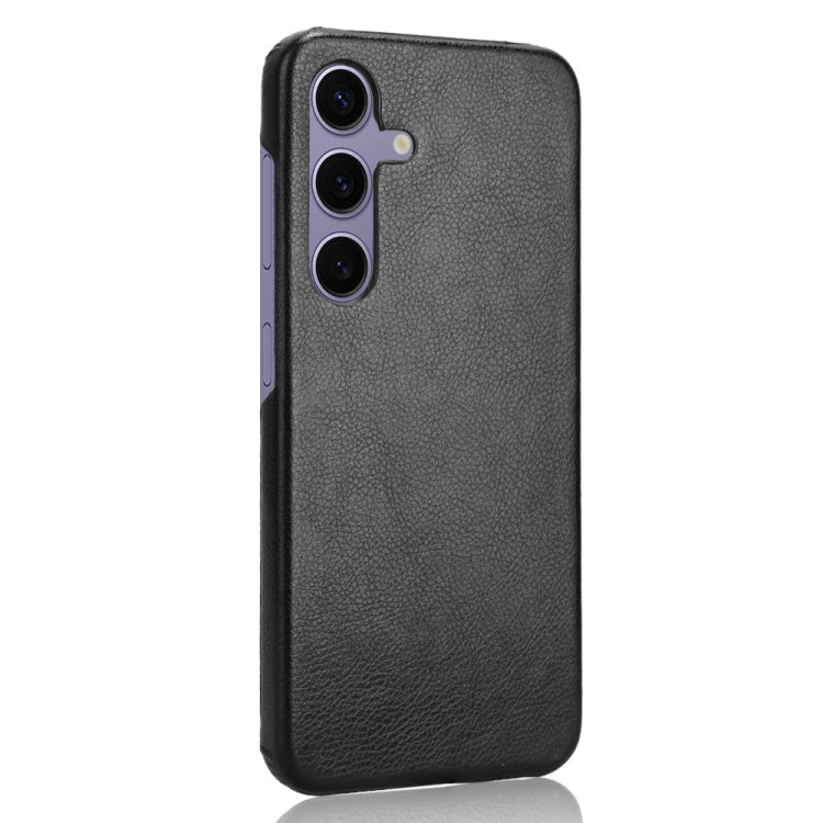 For Samsung Galaxy S24 5G Litchi Texture Back Cover Phone Case(Black) - HoMEdemic™ 