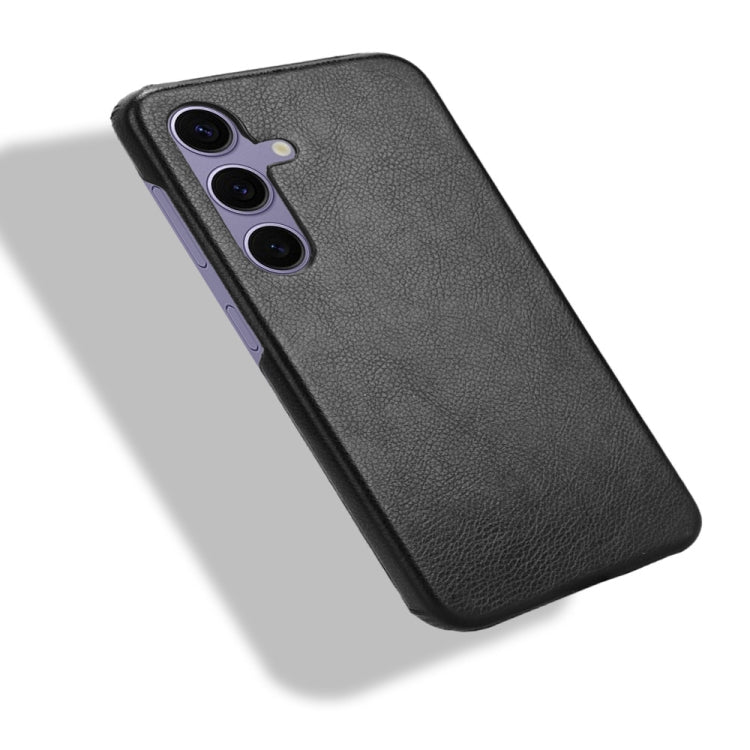 For Samsung Galaxy S24 5G Litchi Texture Back Cover Phone Case(Black) - HoMEdemic™ 