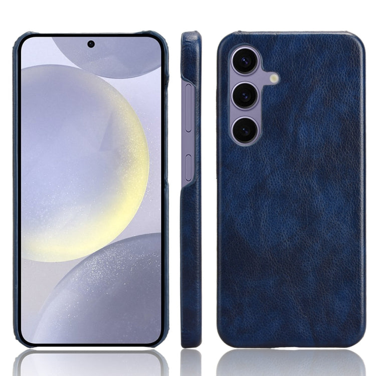 For Samsung Galaxy S24 5G Litchi Texture Back Cover Phone Case(Blue) - HoMEdemic™ 