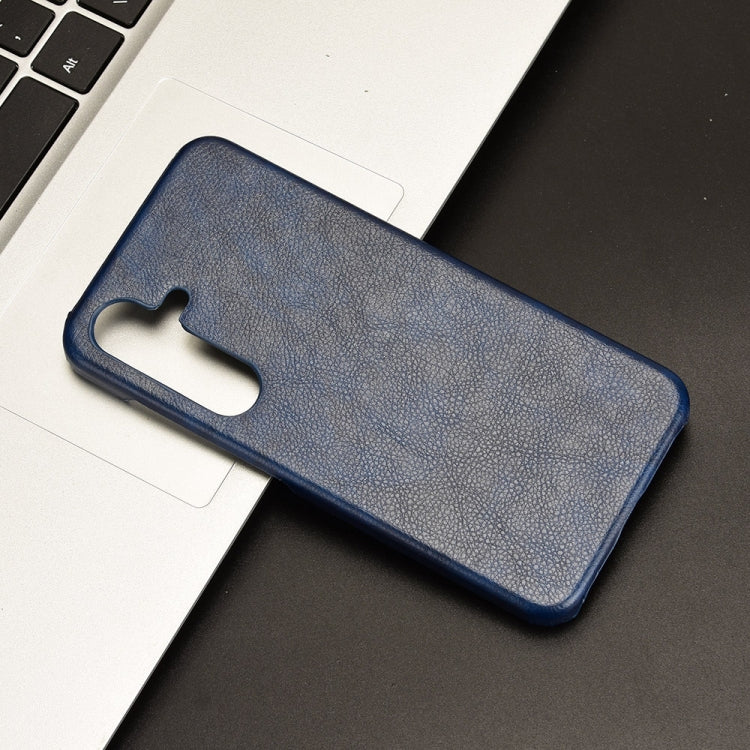For Samsung Galaxy S24 5G Litchi Texture Back Cover Phone Case(Blue) - HoMEdemic™ 