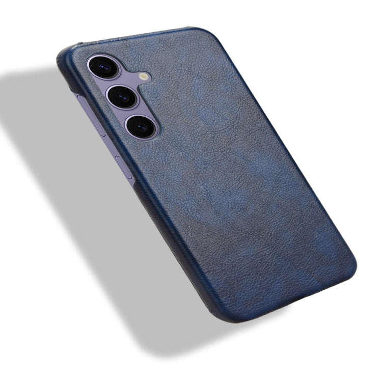 For Samsung Galaxy S24 5G Litchi Texture Back Cover Phone Case(Blue) - HoMEdemic™ 