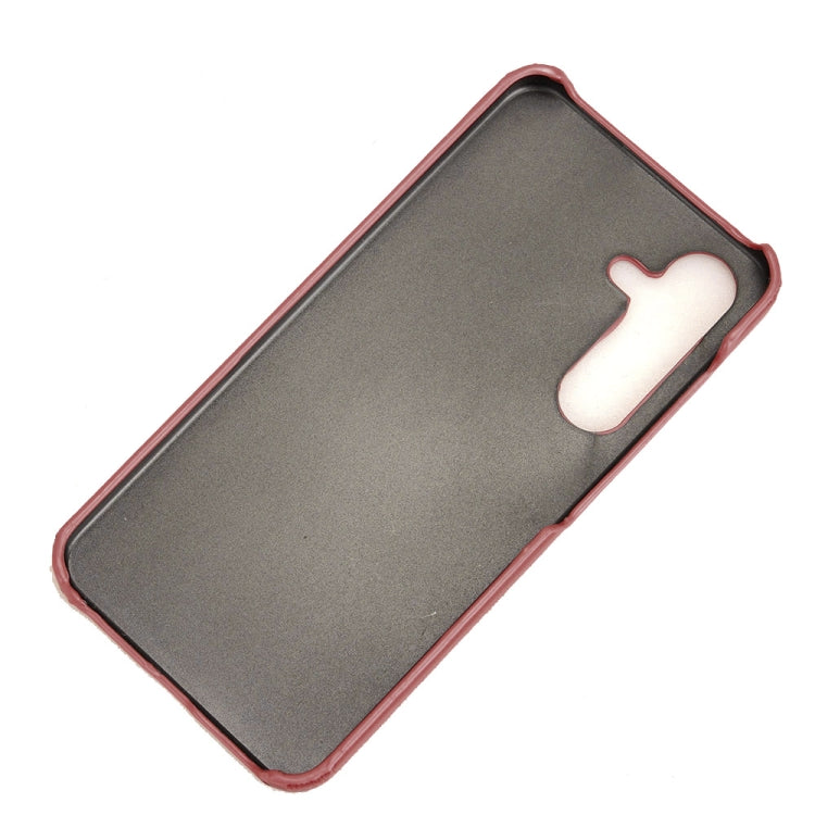 For Samsung Galaxy S24 5G Litchi Texture Back Cover Phone Case(Brown) - HoMEdemic™ 