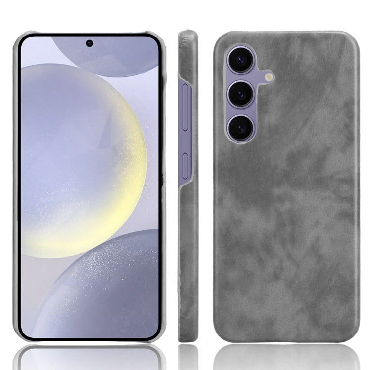For Samsung Galaxy S24 5G Litchi Texture Back Cover Phone Case(Grey) - HoMEdemic™ 