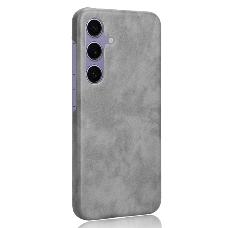 For Samsung Galaxy S24 5G Litchi Texture Back Cover Phone Case(Grey) - HoMEdemic™ 