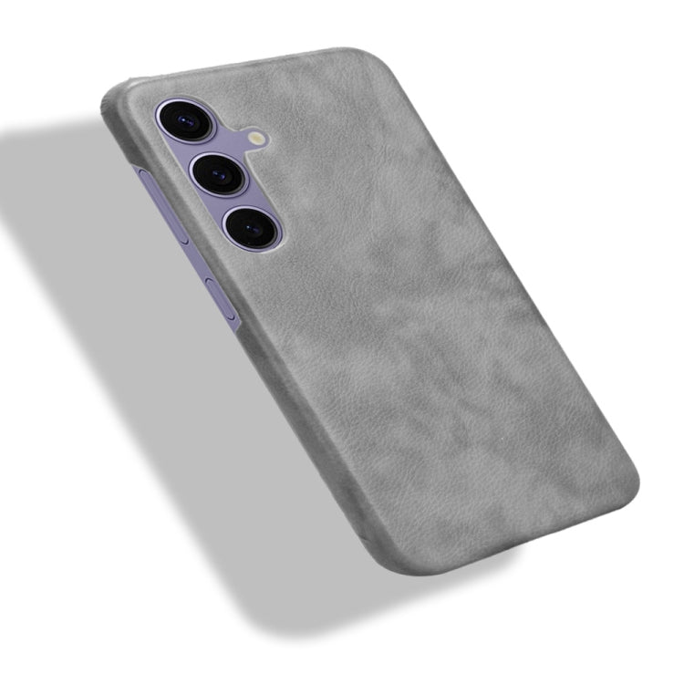 For Samsung Galaxy S24 5G Litchi Texture Back Cover Phone Case(Grey) - HoMEdemic™ 