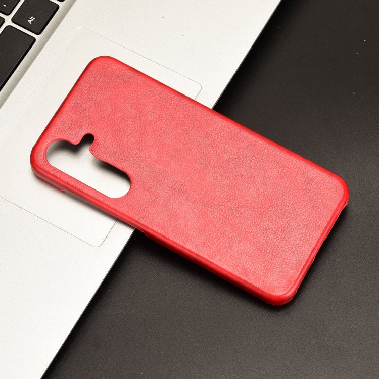 For Samsung Galaxy S24 5G Litchi Texture Back Cover Phone Case(Red) - HoMEdemic™ 