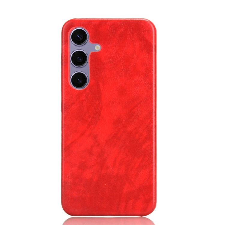 For Samsung Galaxy S24 5G Litchi Texture Back Cover Phone Case(Red) - HoMEdemic™ 