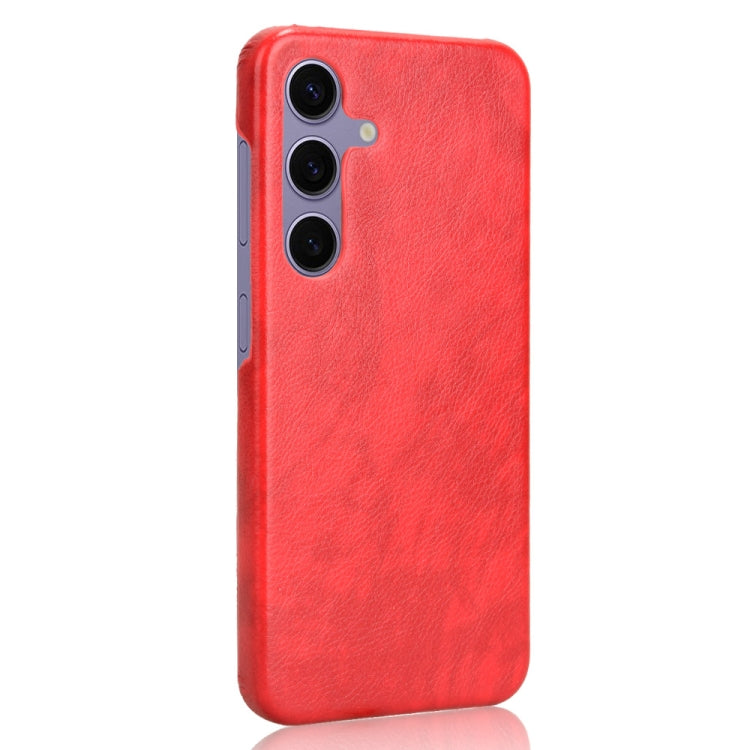 For Samsung Galaxy S24 5G Litchi Texture Back Cover Phone Case(Red) - HoMEdemic™ 