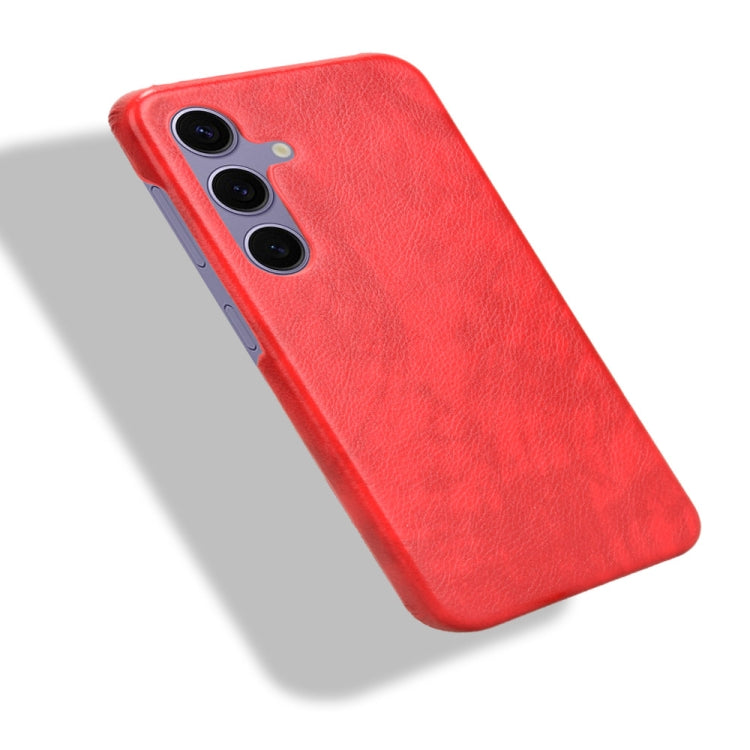 For Samsung Galaxy S24 5G Litchi Texture Back Cover Phone Case(Red) - HoMEdemic™ 