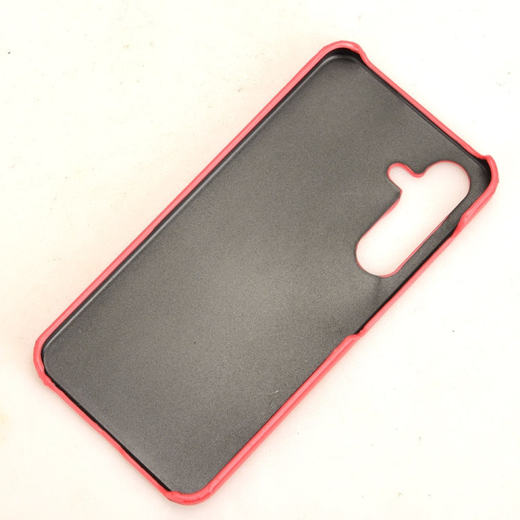 For Samsung Galaxy S24 5G Litchi Texture Back Cover Phone Case(Red) - HoMEdemic™ 