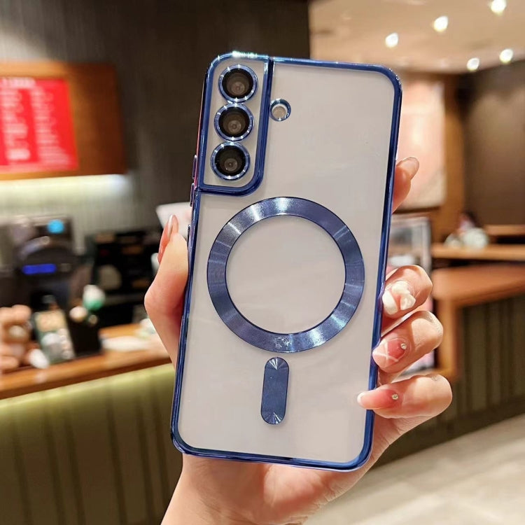For Samsung Galaxy S24 5G MagSafe Electroplating TPU Phone Case(Blue) - HoMEdemic™ 