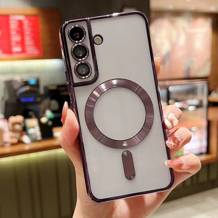 For Samsung Galaxy S24 5G MagSafe Electroplating TPU Phone Case(Purple) - HoMEdemic™ 